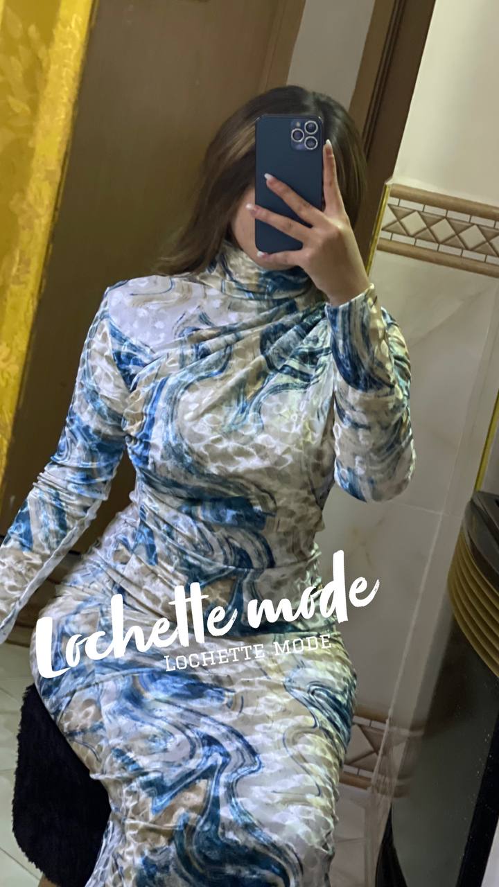 Robe longue moulante classe 2024