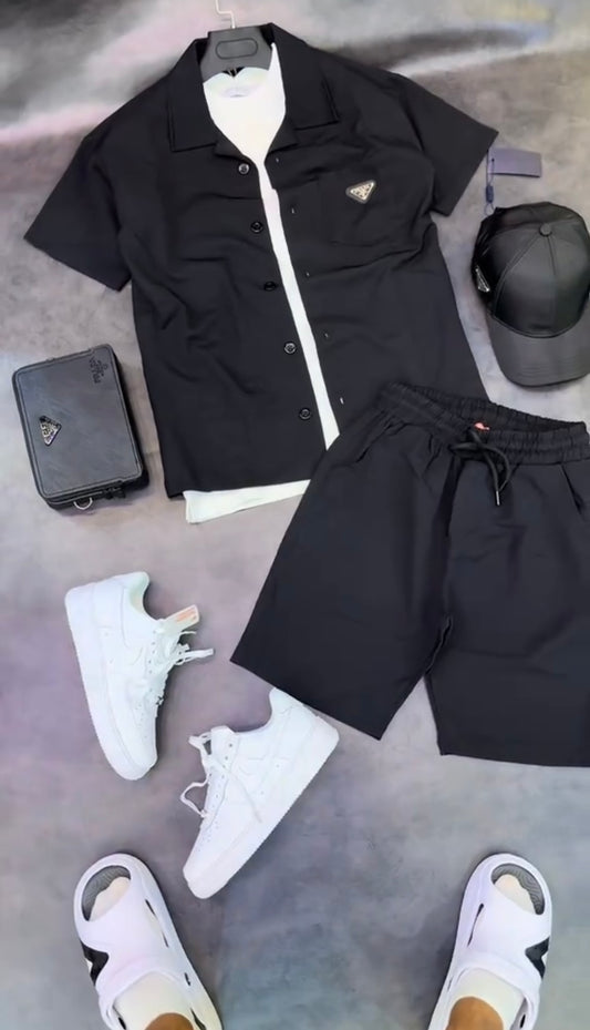 ENSEMBLE  CHEMISE SHIORT PRADA 2